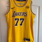 Luka Dončić #77 Los Angeles Lakers Jersey Heat Pressed Graphics