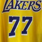 Luka Don&Auml;�i&Auml;� #77 Los Angeles Lakers Jersey Heat Pressed Graphics