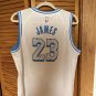 Los Angeles Lakers LeBron James #23 Jersey - White Blue