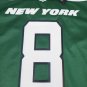 New York Jets Football Jersey Mens Medium Green  Rodgers 8 On Field