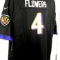 Men's Baltimore Ravens Zay Flowers #4 Fashion Jersey