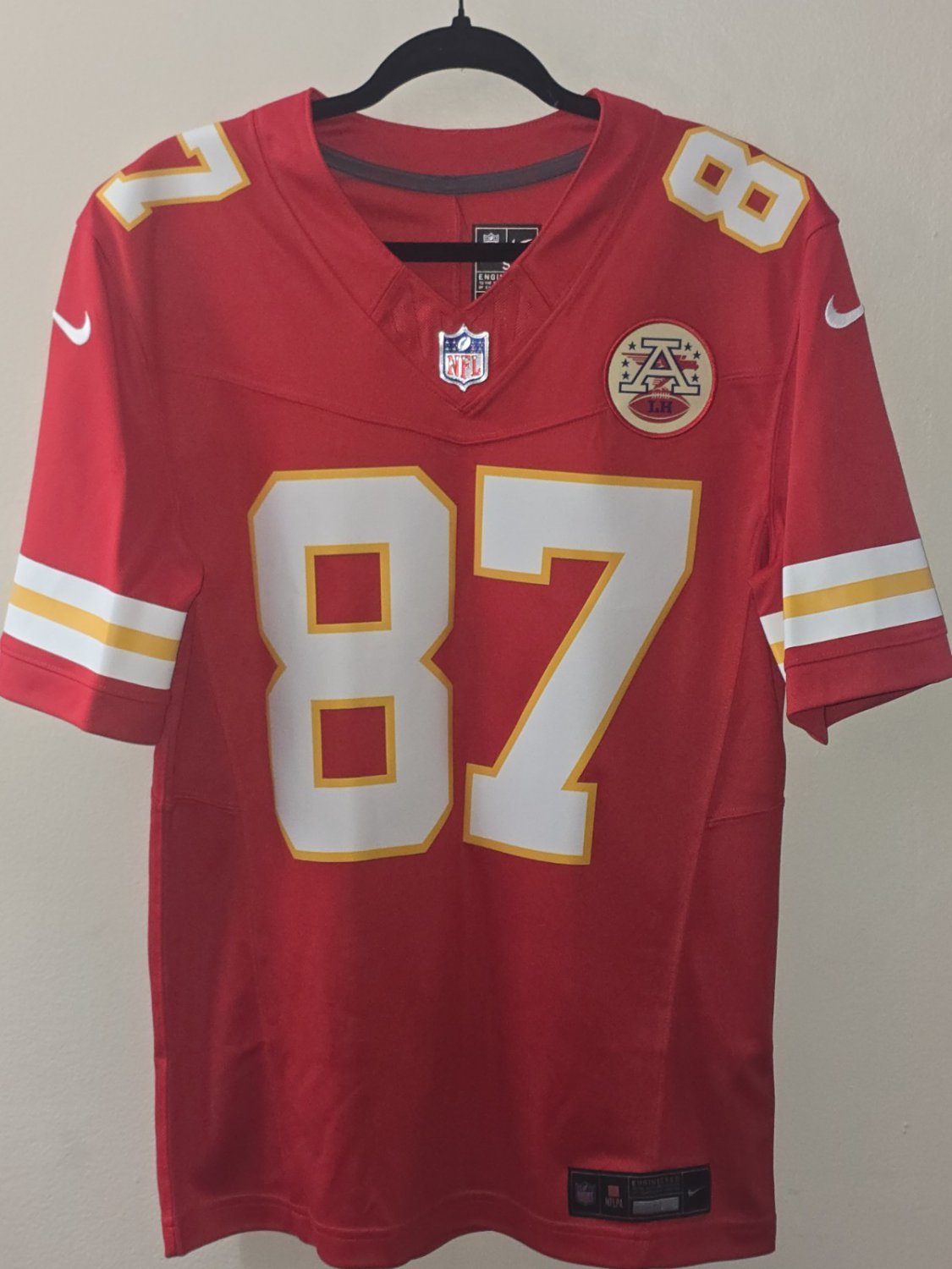 Travis Kelce Chiefs Vapor Fuse Limited Jersey Red