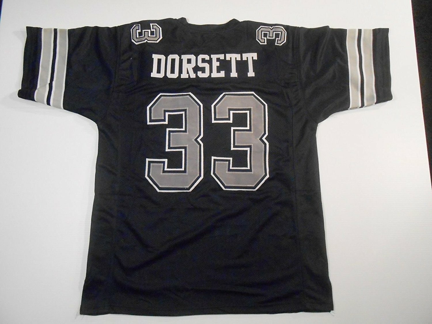 Tony Dorsett UNSIGNED CUSTOM Sewn Stitched Blue Jersey