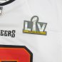 Tom Brady #12 Tampa Bay Buccaneers 2021 Super Bowl Jersey White
