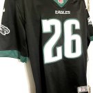 Men's Philadelphia Eagles Teal Saquon Barkley 26 Stitched Green Jersey
