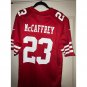 San Francisco 49ers (Christian McCaffrey) Men's Game Football Jersey