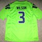 Russell Wilson Seattle Seahawks 2019 Neon Green Color Rush Mens Game Jersey