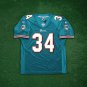 Ricky Williams Reebok Miami Dolphins Authentic On-Field EQT Home Teal Jersey