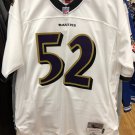 RAY LEWIS Baltimore Ravens Mitchell & Ness LEGACY JERSEY MENS WHITE