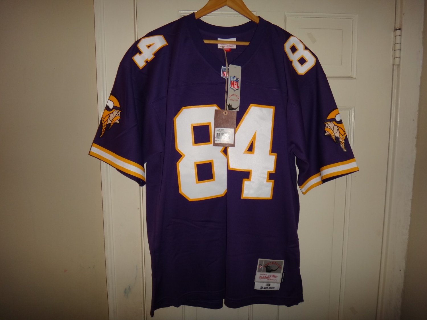 Men's Randy Moss 1998 Mitchell & Ness Vikings Throwback Legacy Jersey