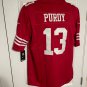 Purdy 13 49ers Jersey, Mns Sz S-3X, All Patches no Printing