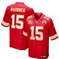 Men's Patrick Mahomes Kansas City Chiefs Super Bowl LIX Game Jersey
