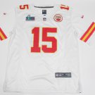 Patrick Mahomes #15 Kansas City Chiefs 2023 Super Bowl LVII 57 Jersey White