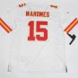 Patrick Mahomes #15 Kansas City Chiefs 2023 Super Bowl LVII 57 Jersey White