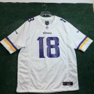 On Field MINNESOTA VIKINGS Men JUSTIN JEFFERSON #18 Jersey -White