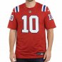 New England Patriots #10 Mac Jones Red Vapor Limited Fuse Jersey