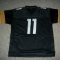 MICHAEL PITTMAN JR Unsigned Custom Black Pittsburgh Sewn Football Jersey
