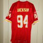 Men's Vintage Tyson Jackson Reebok Kansas City Chiefs Football Jersey