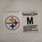 Men's Troy Polamalu Mitchell & Ness Steelers Name & Number Mesh Crewneck Jersey