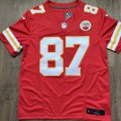 Men's Travis Kelce #87 Kansas City Chiefs Red Jersey