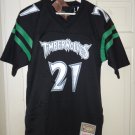 Men's Kevin Garnett #21 Mitchell & Ness Timberwolves Basketball Audible Fashion Jersey