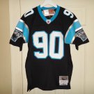 Men's Julius Peppers 2003 Mitchell & Ness Panthers Black Throwback Legacy Jersey
