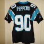 Men's Julius Peppers 2003 Mitchell & Ness Panthers Black Throwback Legacy Jersey