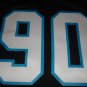 Men's Julius Peppers 2003 Mitchell & Ness Panthers Black Throwback Legacy Jersey