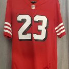 Mens Christian McCaffrey San Francisco 49ers Red Small #23 Jersey