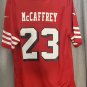 Mens Christian McCaffrey San Francisco 49ers Red Small #23 Jersey