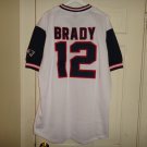 Men's Big & Tall Tom Brady Mitchell & Ness New England Patriots Mesh Jersey