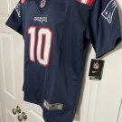 Men's Navy New England #10 Drake Maye Patriots Game Jersey