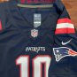 Men's Navy New England #10 Drake Maye Patriots Game Jersey