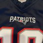 Men's Navy New England #10 Drake Maye Patriots Game Jersey