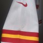 Large Patrick Mahomes #15 LH Hunt Jersey White Elite Chiefs Look/ Read Disc
