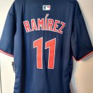 Jose Ramirez Cleveland Guardians Navy 2026 Stitched Jersey