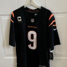 Joe Burrow #9 Bengals Captain's Patch Jersey