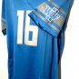 Men's Jared Goff 16 Lions Blue Stitched Jerseys