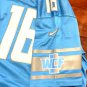 Men's Jared Goff 16 Lions Blue Stitched Jerseys