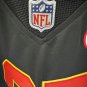 Travis Kelce 87 Black Embroidered Jersey