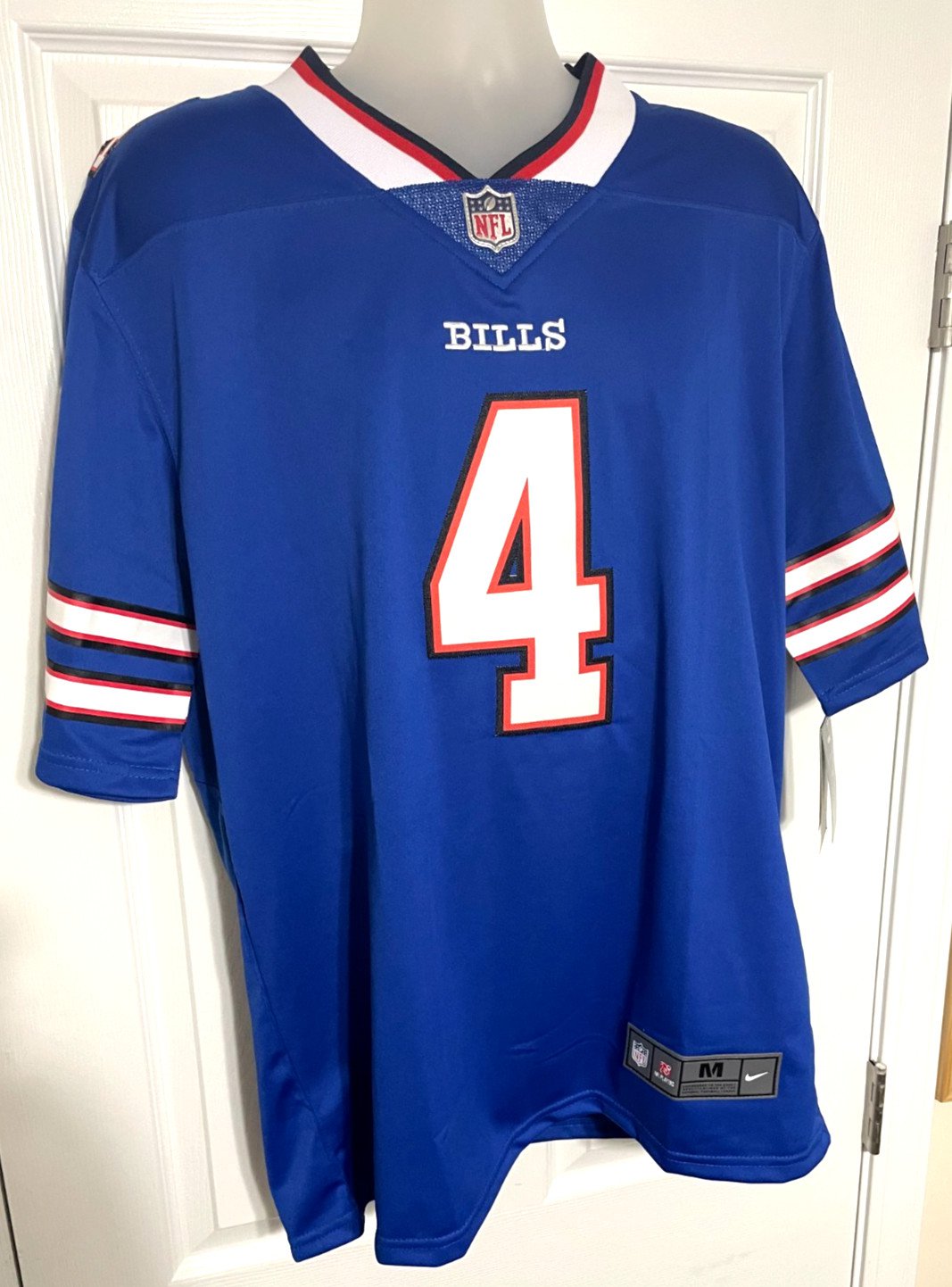 Buffalo Bills James Cook Number 4 Home Jersey