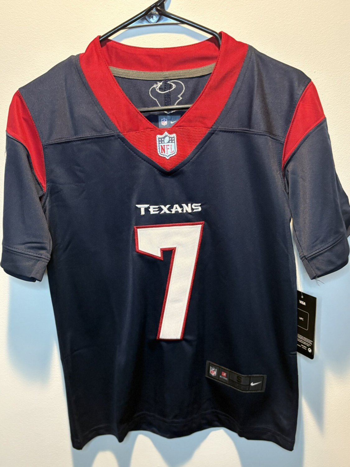 CJ Stroud Houston Texans Stitched Jersey Blue
