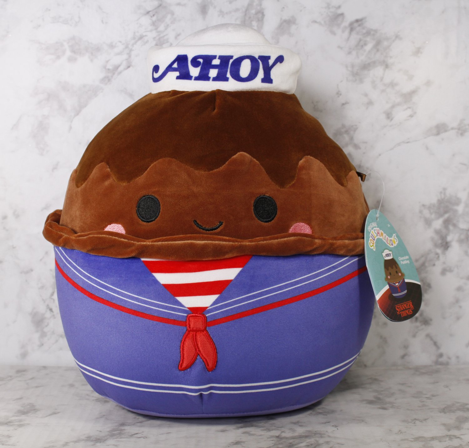 Stranger Things : Squishmallows Plush Toy CHOCOLATE PUDDING Ahoy