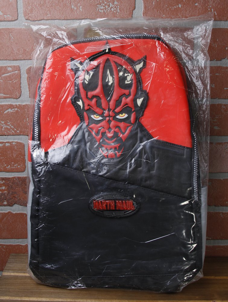 Star Wars : Darth Maul SEALED Vintage Backpack Bag