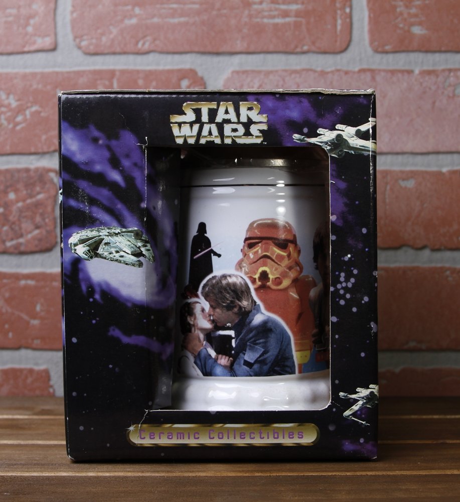 Star Wars : Ceramic Stein Mug The Empire Strikes Back Limited Trilogy 1994 #'d 3605