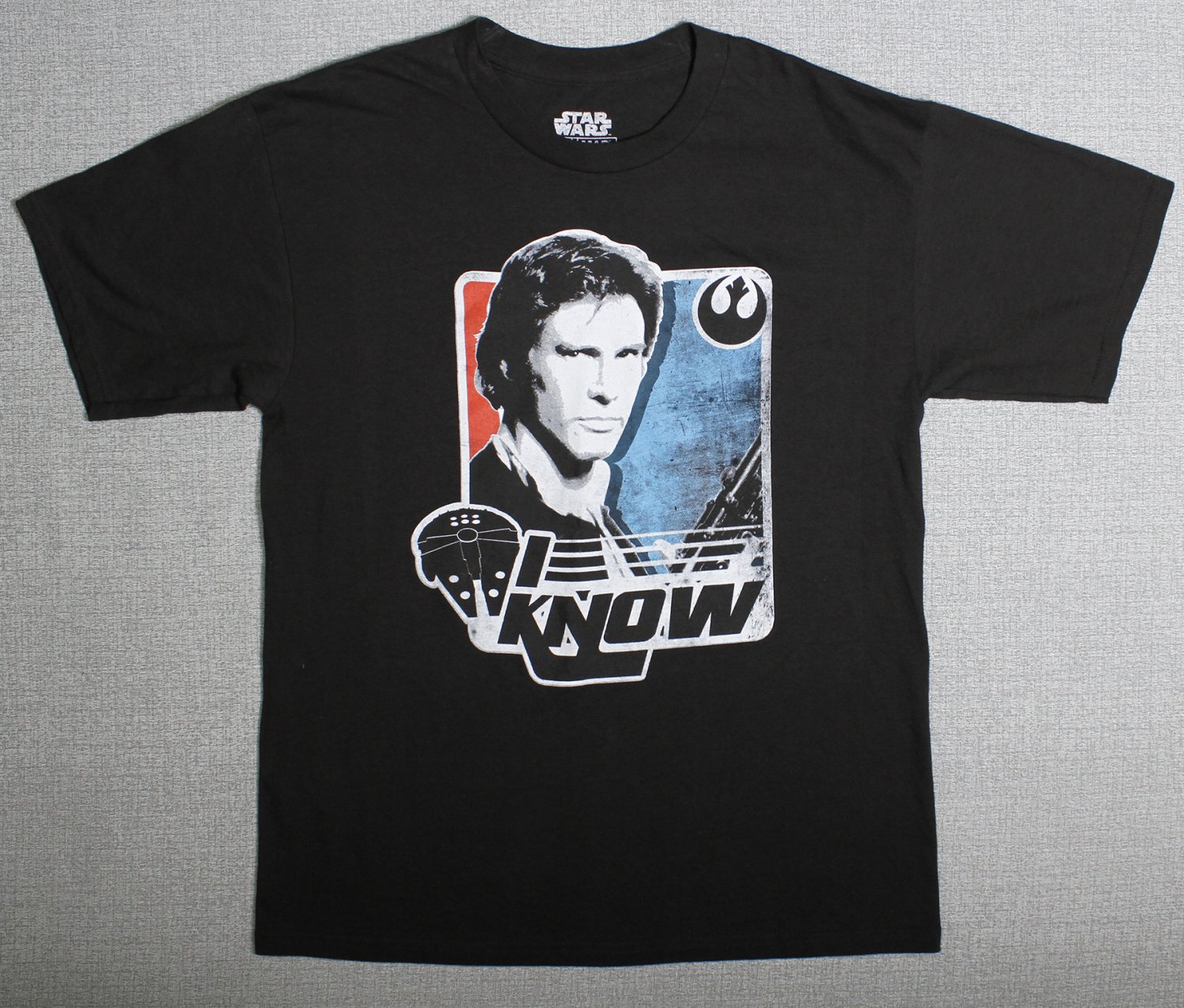 Star Wars : Hans Solo I KNOW Shirt Large L