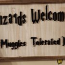 Wizards Welcome Sign.