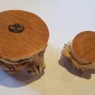 Harmony Kingdom "Puddle Huddle" Toad frog trinket box.