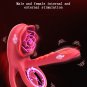 Penis Ring Vibrator Delayed Ejaculation Enlarged Erection Sex Toy For Couples Two-point Vibration