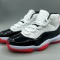 Air Jordan 11 Black White Red Shoes Sneaker
